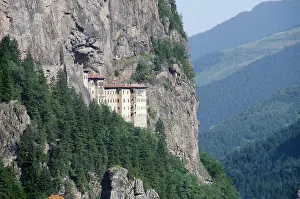 Turkish: Turkey, Trabzon. Sumela Monastery (aka St