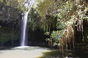 Twin: Twin Falls an der Strasse nach Hana, Maui, Hawaii