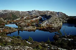 Clair: Twisted Lake - alpine terrain near Cradle Mountain