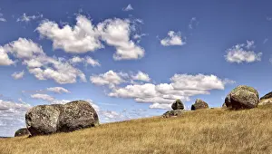 Jean-marc La Roque: Typical summer landscape in central Victoria near