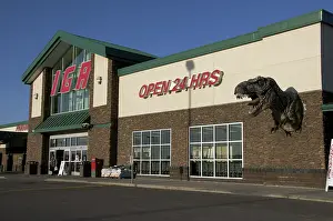 Reconstruction: Tyrannosaurus in a Grocery Store