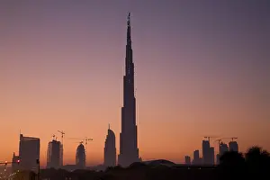 Emirates: UAE, Dubai. Burj Dubai Hotel and surrounding