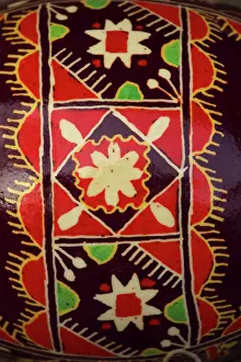 Ukrainian: Ukrainian Painted Easter Egg - close-up
