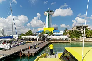 Ferry: Ultramar ferry terminal at Puerto Juarez, Cancun