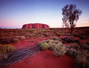 Ayers: Uluru / Ayers Rock - at sunset