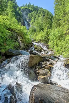Hohe: Umballfall mountain stream in the Hohe Tauern National