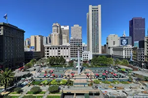 050620: Union Square in Downtown San Franciso, California, USA