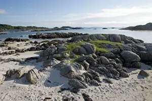 Unspoilt: Unspoilt wild beach at low tide from Fidden Farm
