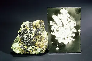 Radioactivity: Uraninite from Grafton, New Hampshire