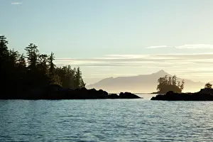 Stewart: USA, Alaska, Southeast near Ketchikan, sunset