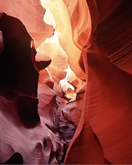 Navajo: USA, Arizona - Antelope Canyon, Navajo Sandstone