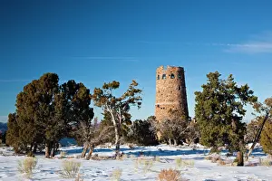 Watchtower: USA, Arizona, Grand Canyon National Park