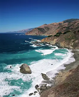 Adnt: USA, California, Big Sur, Pacific Coast