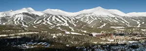 Skiing: USA, Colorado, Breckenridge, Breckenridge