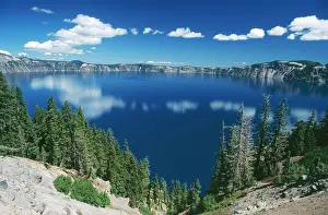 Craters: USA - Crater Lake, National Park, Oregon