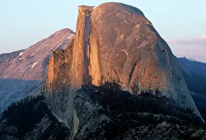 Yosemite: USA - Half Dome at sunset at Yosemite National Park