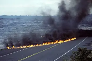 Fires: USA - Hawaii - Big Island - Eruption of the Pu'u