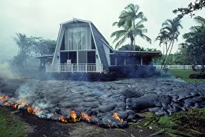 Fires: USA - Hawaii - Big Island - Eruption of the Pu'u