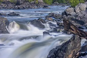Hollice: Usa, Maryland. Great Falls Overlook, Potomac River