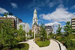 Financial: USA, Massachusetts, Boston. Atlantic Avenue