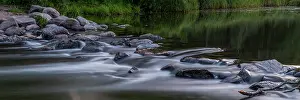 Panorama: USA, Minnesota, Itasca State Park, Mississippi Headwaters