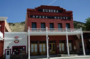 Nevada: USA, Nevada, Eureka. Opera House. (Editorial Use Only)