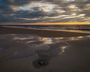 New Jersey: USA, New Jersey, Cape May National Seashore. Landscape with