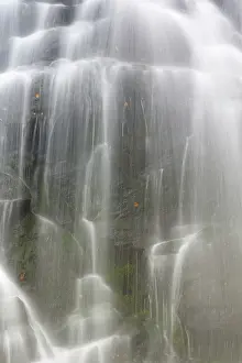 North Carolina: USA, North Carolina, Crabtree Falls. Waterfall cascade down