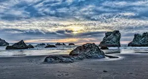 Oregon: USA, Oregon, Bandon, Beach