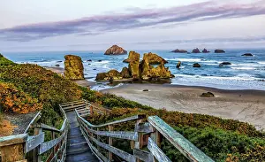 Oregon: USA, Oregon, Bandon, Beach