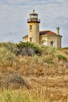 Lighthouse: Usa, Oregon, Bandon. Coquille River Lighthouse