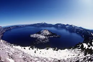 Crater: USA, Oregon - Crater Lake National Park