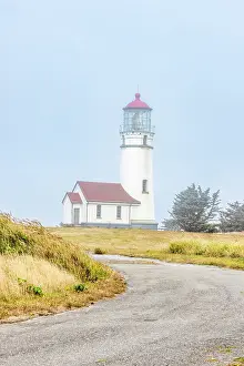 Port: Usa, Oregon, Port Orford. Cape Blanco Lighthouse
