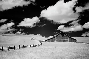 Infrared: USA, Palouse Country, Washington State, Infrared