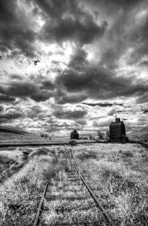 Eggers: USA, Palouse Country, Washington State, old wooden