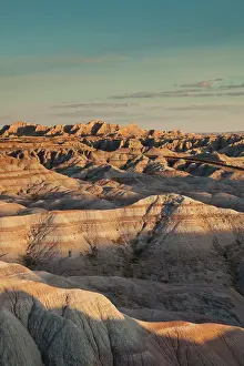 Dakota: USA, South Dakota interior, Badlands National
