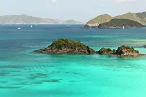 Board: USA, USVI, St John. Tropical winter getaway