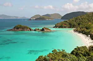 Board: USA, USVI, St John. Tropical winter getaway