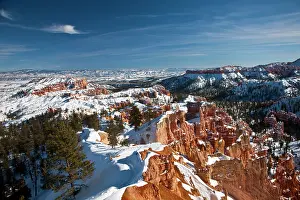 Amphitheater: USA, Utah, Bryce Canyon National Park. Bryce