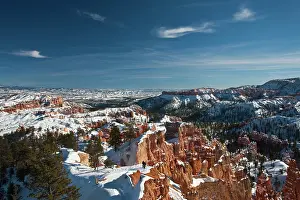 Amphitheater: USA, Utah, Bryce Canyon National Park. Bryce