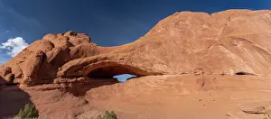 Arches: USA, Utah. Eye of the Whale Arch, Arches National Park