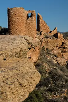 Castle: USA, Utah. Hovenweep Castle, Hovenweep National Monument