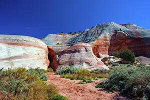 Utah: USA, Utah, Kanab, White House Campground and Trailhead Area