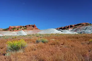 Utah: USA, Utah, Kanab, White House Campground and Trailhead Area