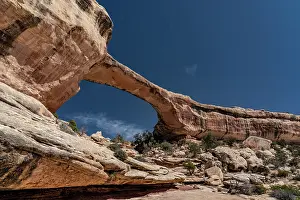 Bridge: USA, Utah. Owachomo Bridge, Natural Bridges National