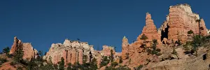 Dixie: USA, Utah. Panoramic of hoodoos, Bryce Canyon National Park
