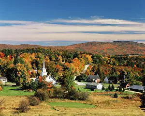 Vermont: USA, Vermont, Northeast Kingdom, View of