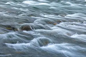 Flowing: USA, Washington State, Olympic National Park. Elwha