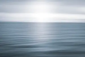 Seascape: USA, Washington State, Puget Sound. Ocean seascape fantasy