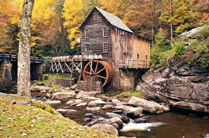 Replica: USA, West Virginia, Clifftop. Babcock State